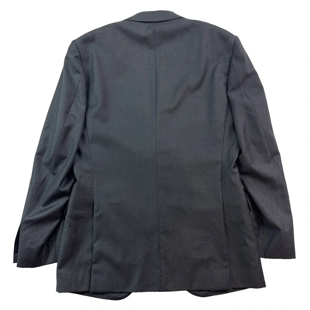 charcoal Suitsupply Napoli Int blazer jacket sport‎ suit coat perennial wool 40L